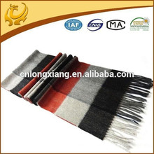 2015 nuevo patrón cepillado precio de fábrica 100% cachemira material pura bufanda de cachemira mongol